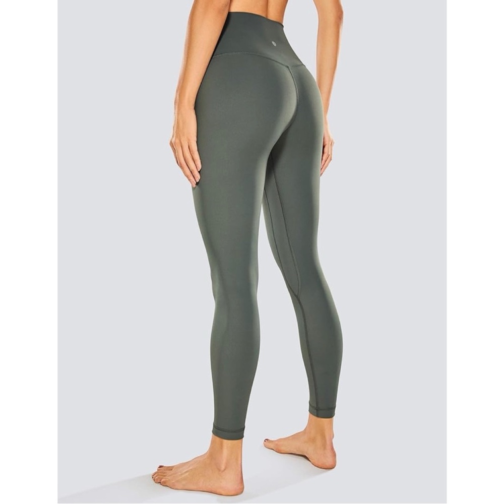 High-Wasted Grey Sage Leggings